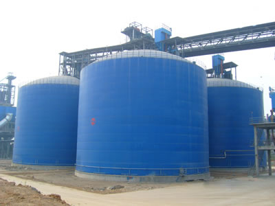 历城水泥钢板库改造