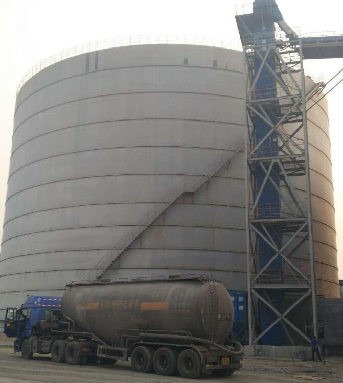 历城5万吨钢板库