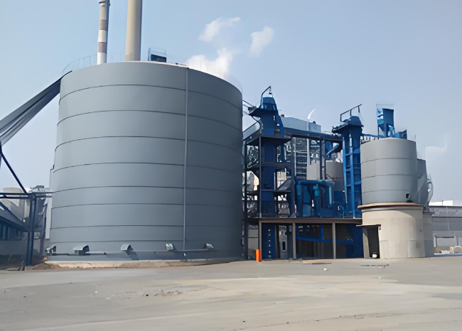 历城1万吨钢板仓